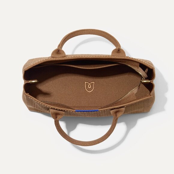 Rothy's The Classic Handbag in Sierra Brown - Picture 6 of 6